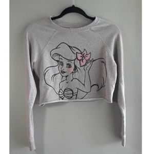 Disney- Little Mermaid crop top size XS